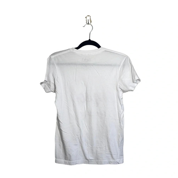 Maurices Christmas Graphic Tee White & Red Tinsel In Tangle Small Women’s - Picture 7 of 11